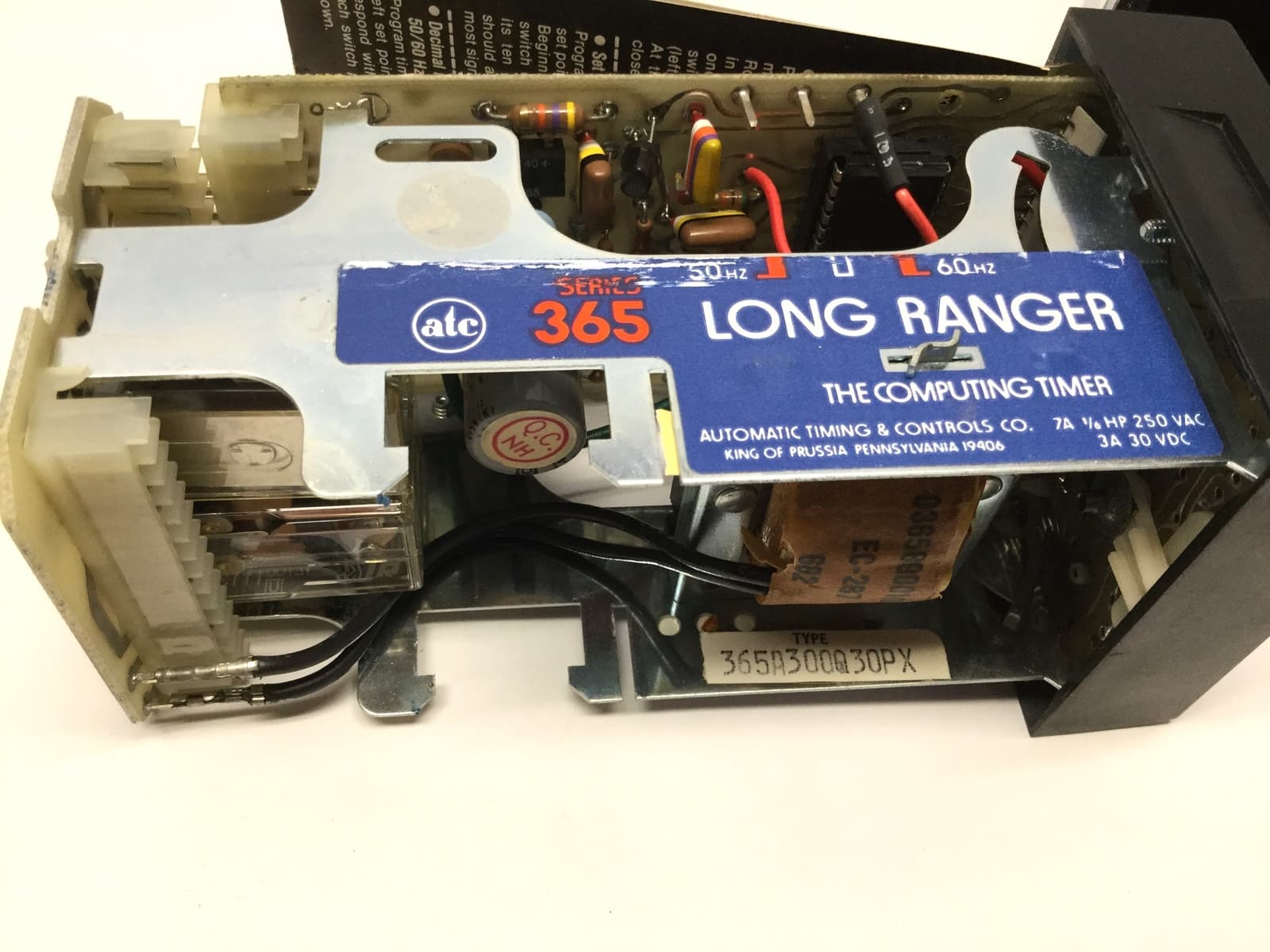 ATC 365A300Q30PX Long Ranger Computing Timer 0.01s to 999hr, 120VAC, DPDT Relay 2