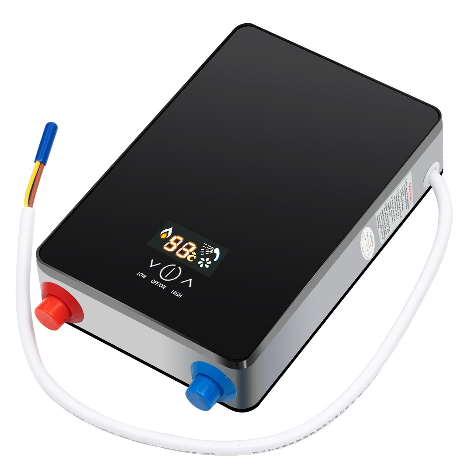 NEW 6500W Instant Hot Water Heater Electric Tankless On Demand House Shower Sink 6