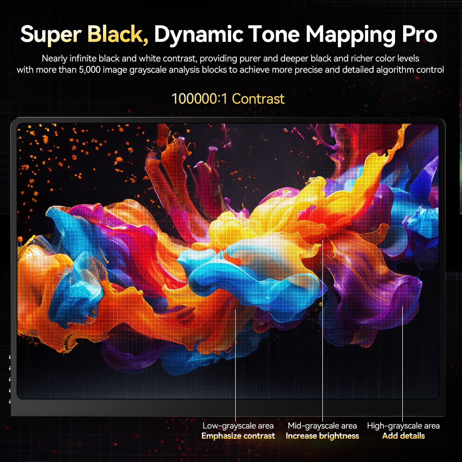 UPERFECT OLED Portable Monitor 16 Inch 3K 2880x1800 120Hz Monitor For Game Xbox 6