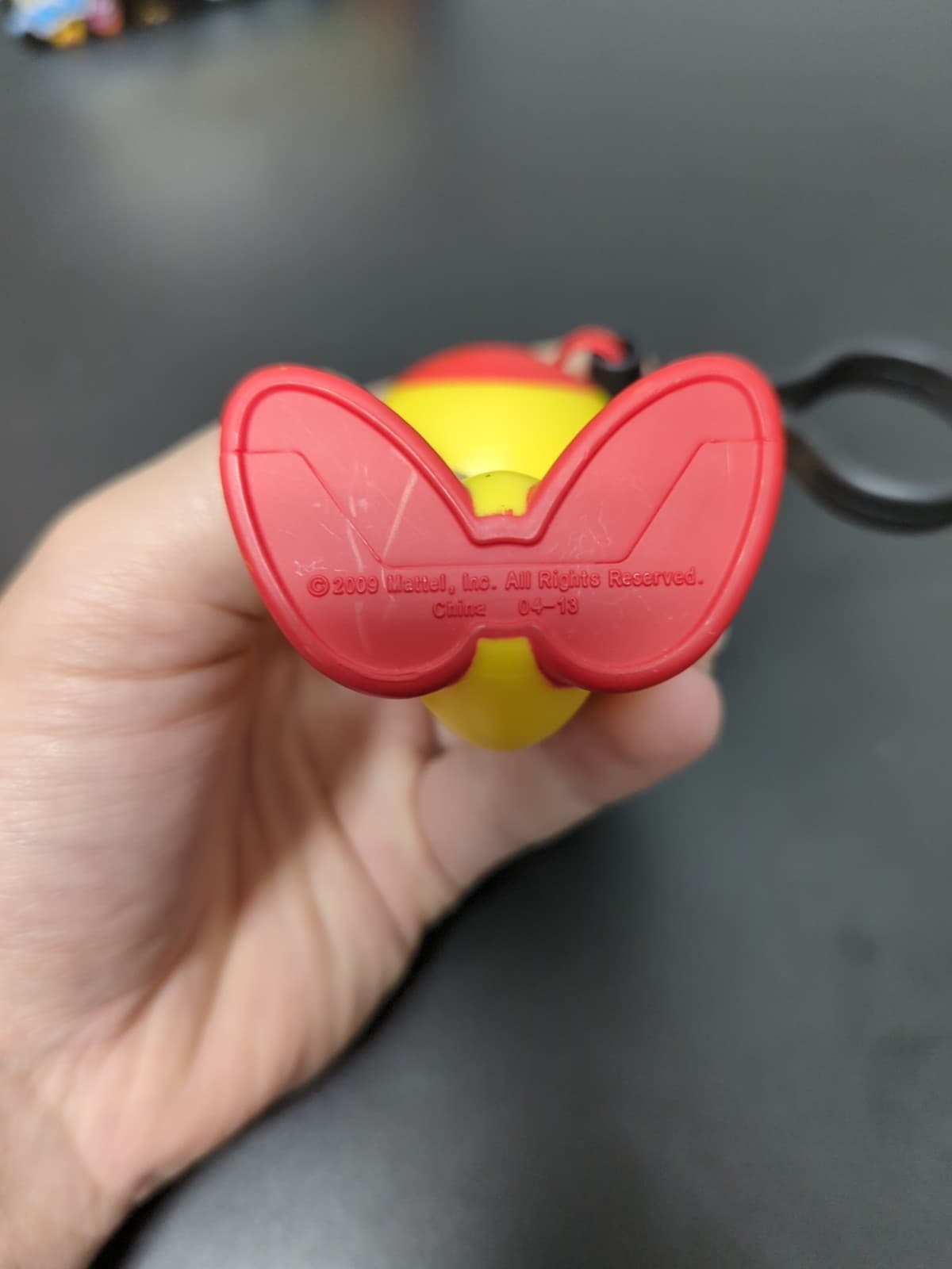 U.B. Funkeys Wendy's 2009 Mattel Figure Keychain & CD Game 6