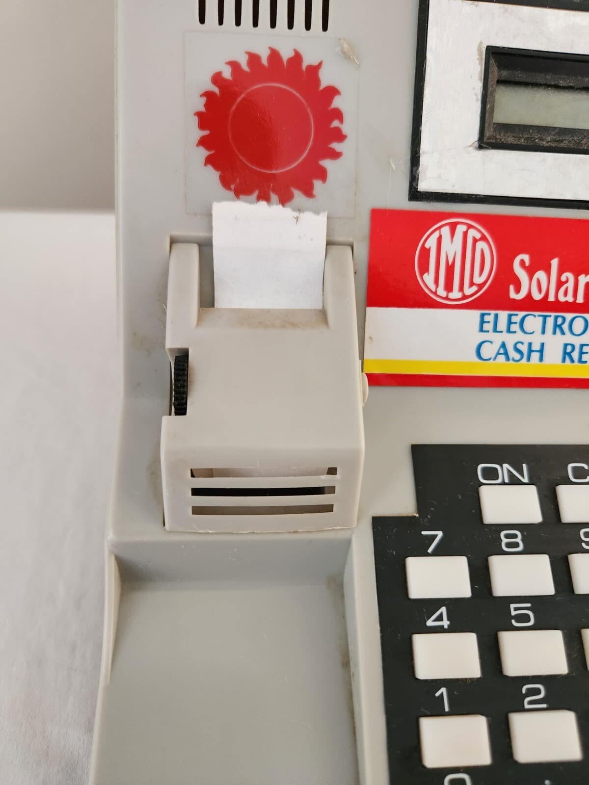 Imco Solar Powered Electronic Play Pretend Cash Register with Cash Drawer 5