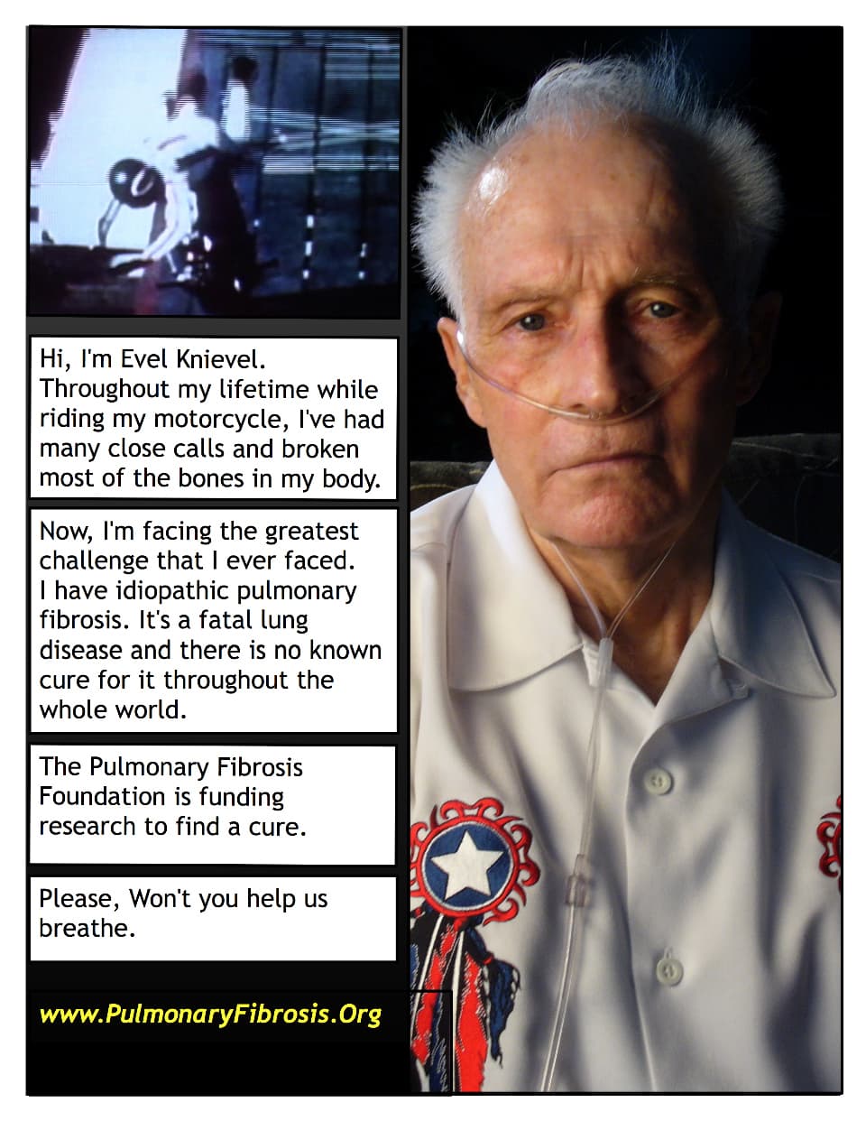 ONE EVEL KNIEVEL ORIGINAL '72 SOLID BRONZE COIN FROM SNAKE RIVER CANYON JUMP! 5