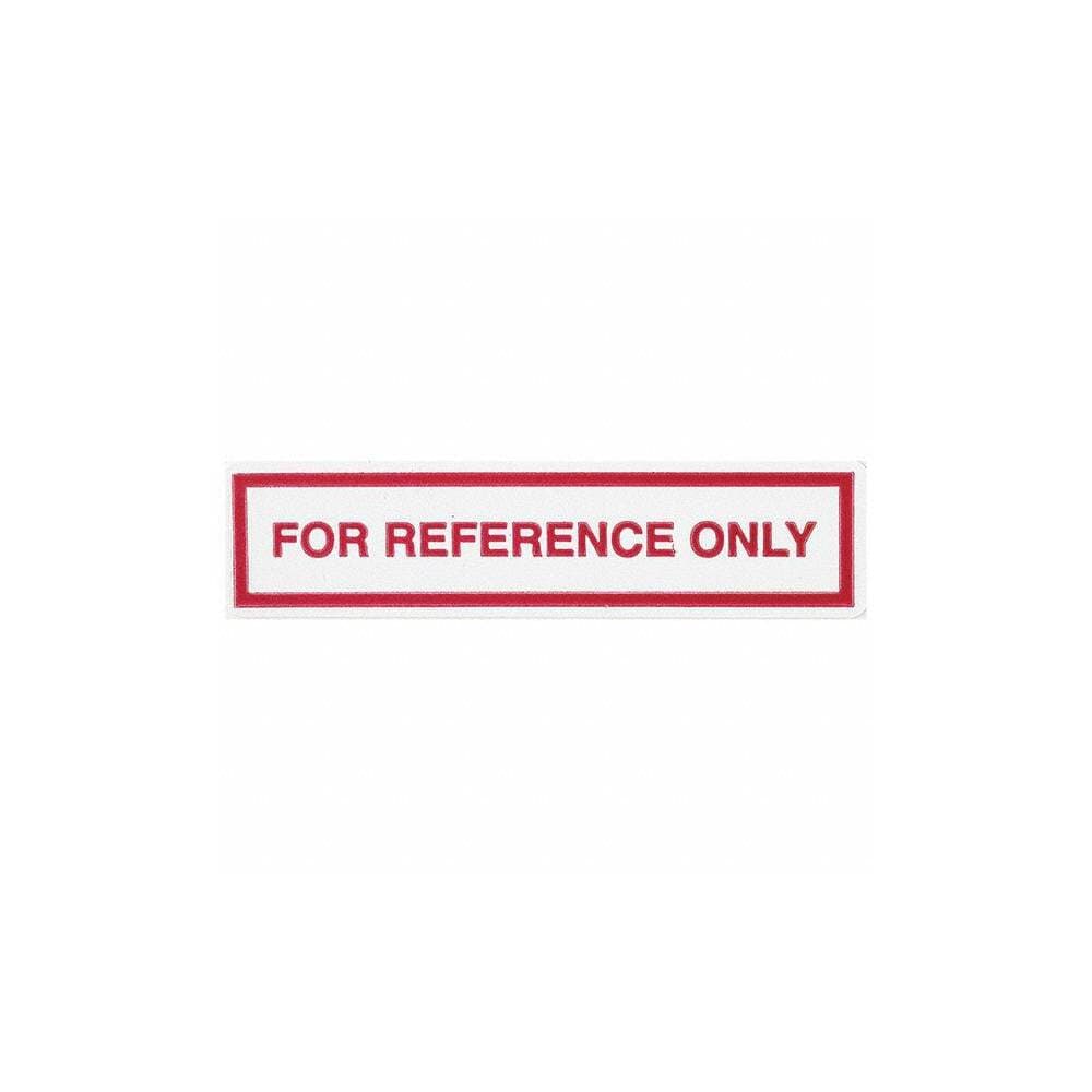 SPI 14-109-3 Removable Adhesive FOR REFERENCE ONLY Labels: 2" x 1/2" (160 Count) 4