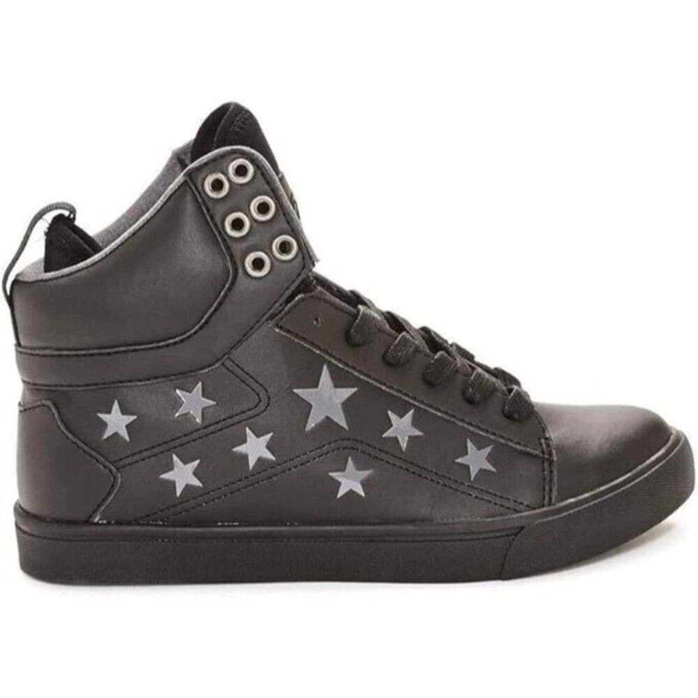 Pastry Women's Pop Tart Star Dance Sneaker Black/Silver Size 6.5 3