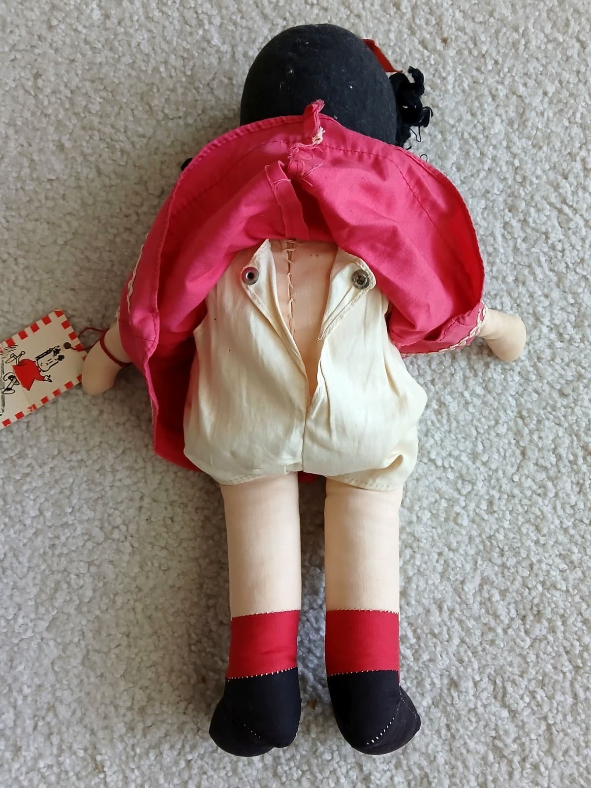 Vintage Little Lulu Doll Marge Georgene w/ Tag 15" Inches Tall 6