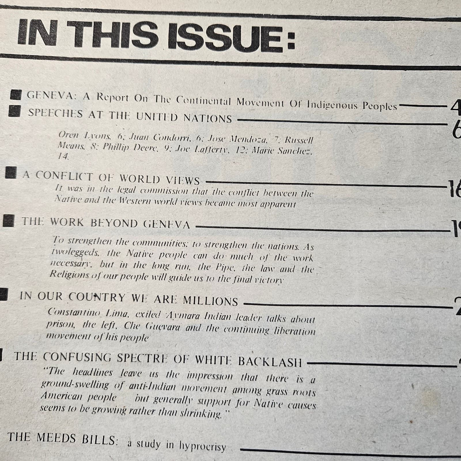 2 Issues 1977 Akwesasne Notes Publication For Native American Indians 3