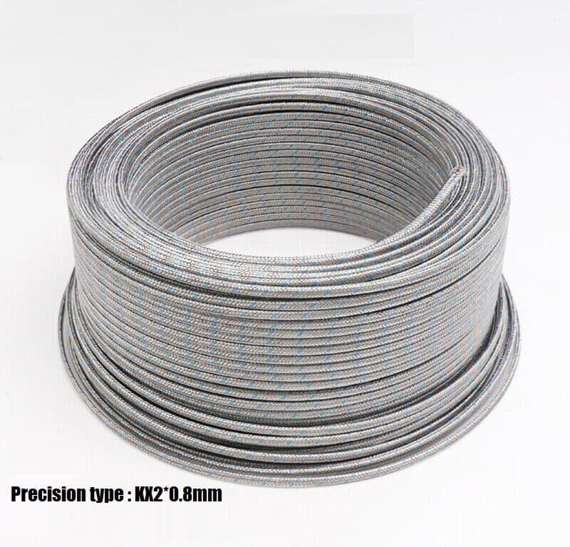 Type K thermocouple Compensating cable temperature Sensing Wire Extension Cable 6