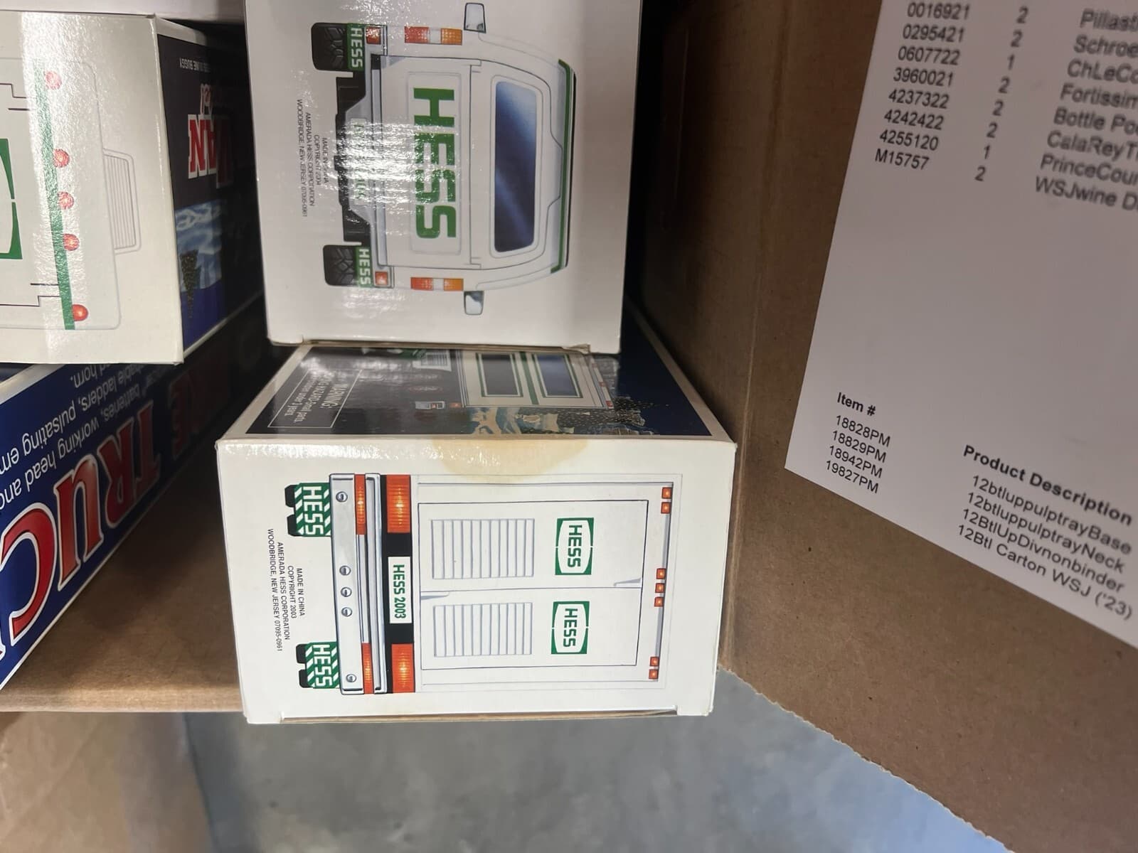 Hess Trucks with Damaged boxes or slight damage 4