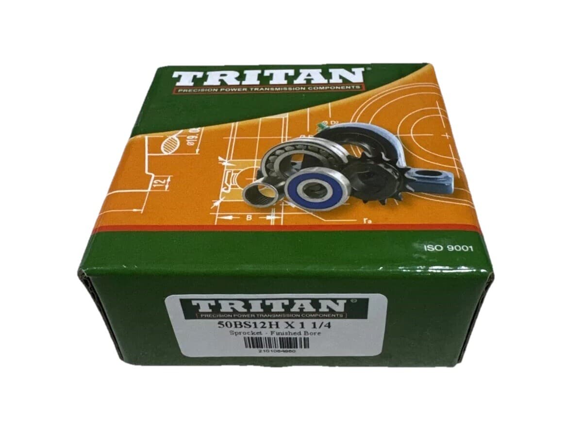 TRITAN 50BS12H X 1 1/4 Finished Bore Sprocket 2