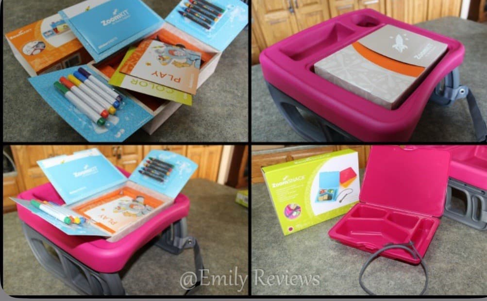 ZoomKIT Complete Travel Table & Activity System – New Sealed – Pink 5