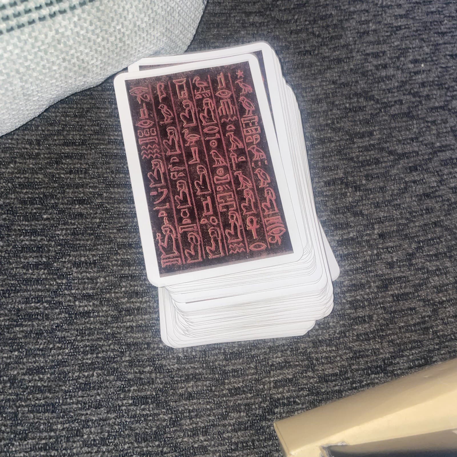 The Ancient Egyptian Tarot Clive Barrett 1994 Boxed Cards Only RARE 78 Cards 3