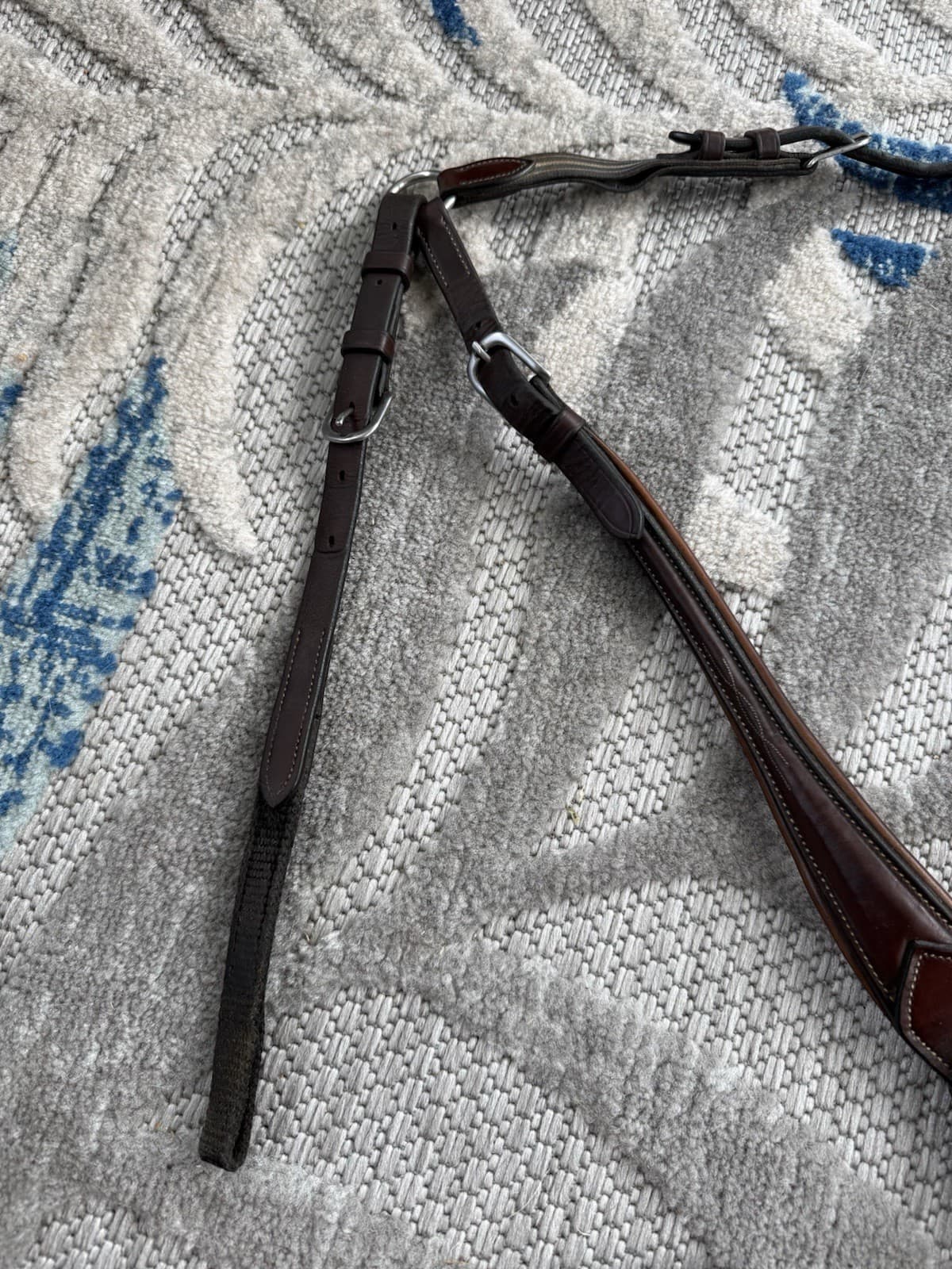 Antares Bridge Breastplate w/ Running Martingale Attachment Size 2 Brown 4