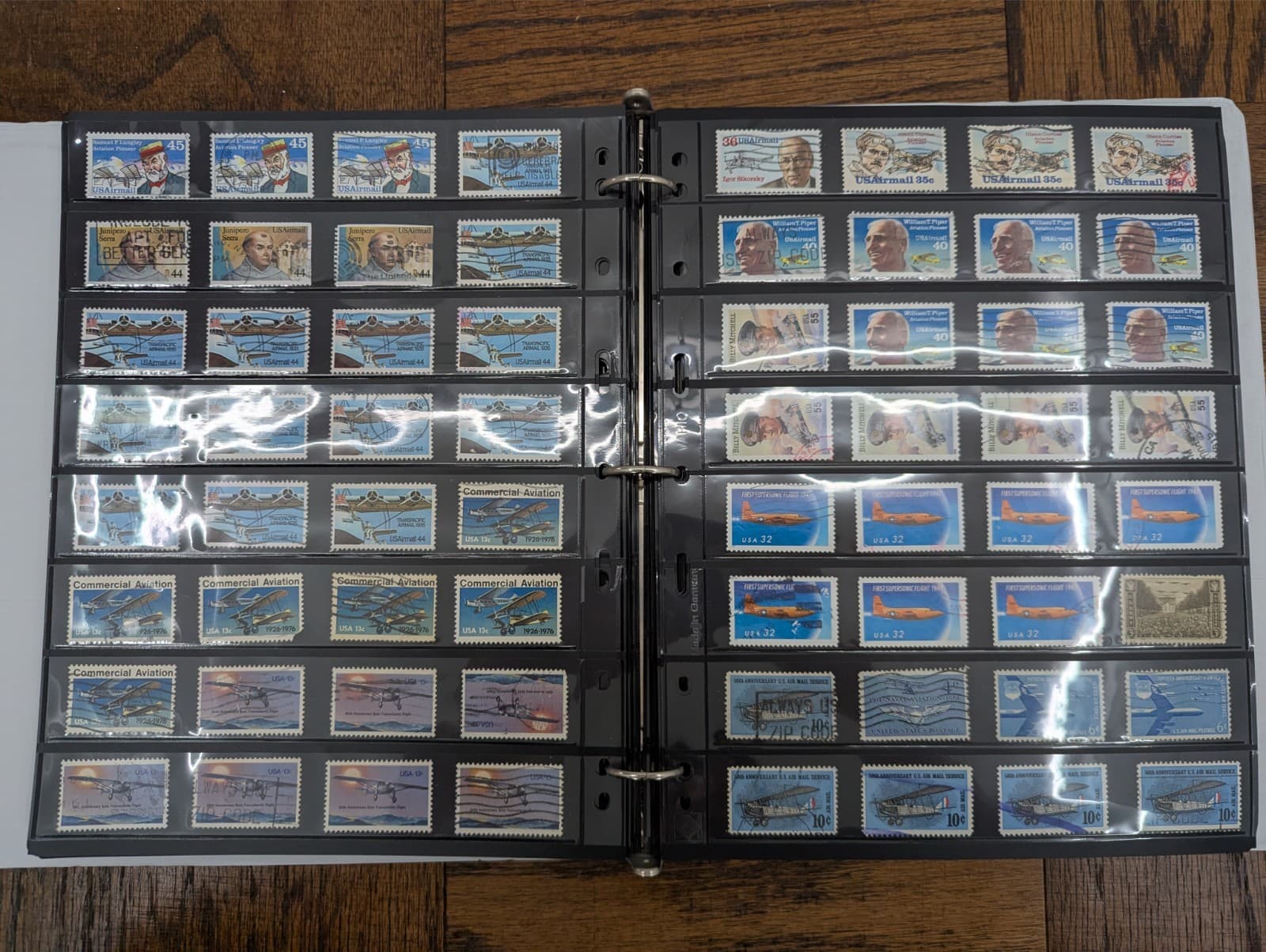 (Lot of 2580 Stamps) World Airplane Aviation Plane Stamp Collection Album Lot 1 6