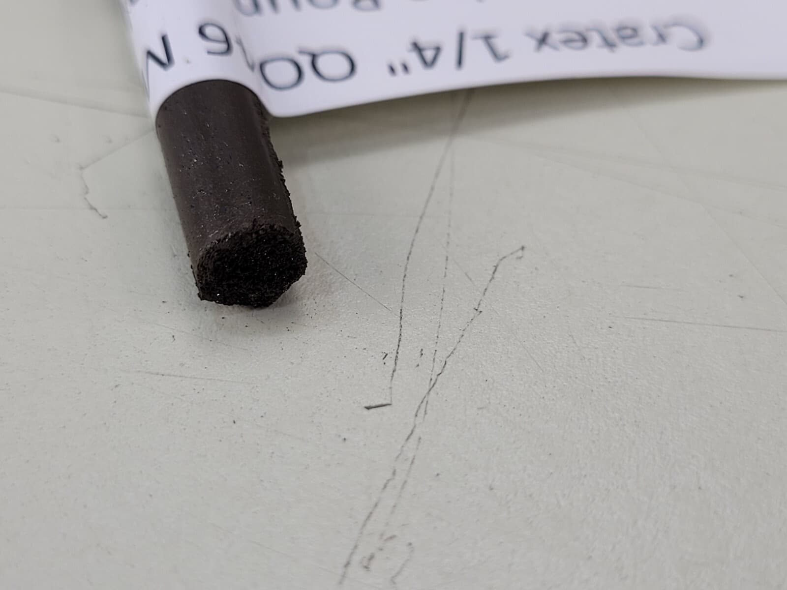 Cratex 1/4" QO46 M Medium Rubberized Abrasive Round Polishing Stick Q046-M 2