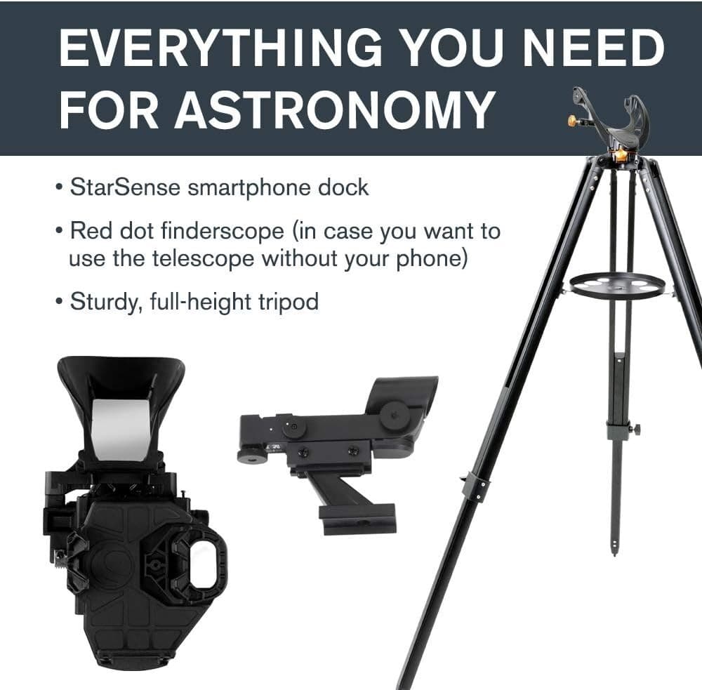 StarSense Explorer LT 114AZ Smartphone App-Enabled Telescope – Works with Sta... 3