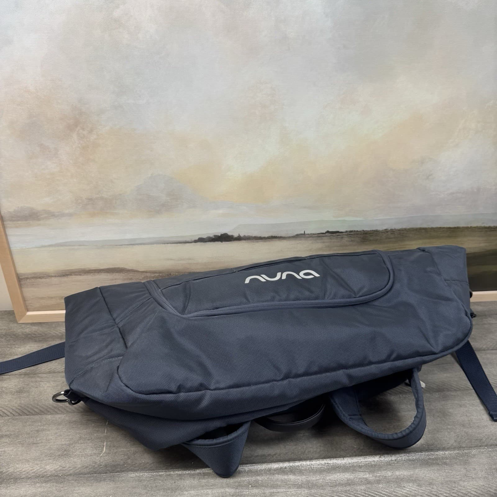 Pottery Barn Kids Nuna TRVL Stroller Travel Bag Navy White NWOB