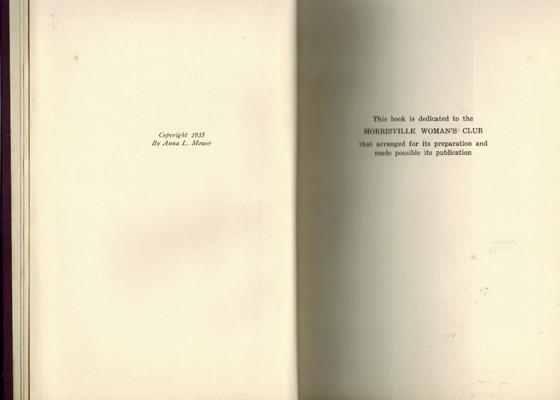 HISTORY OF MORRISTOWN, VERMONT MOWER 1ST. 1935 HDC VG W/FOLDOUT B&W PHOTO 5