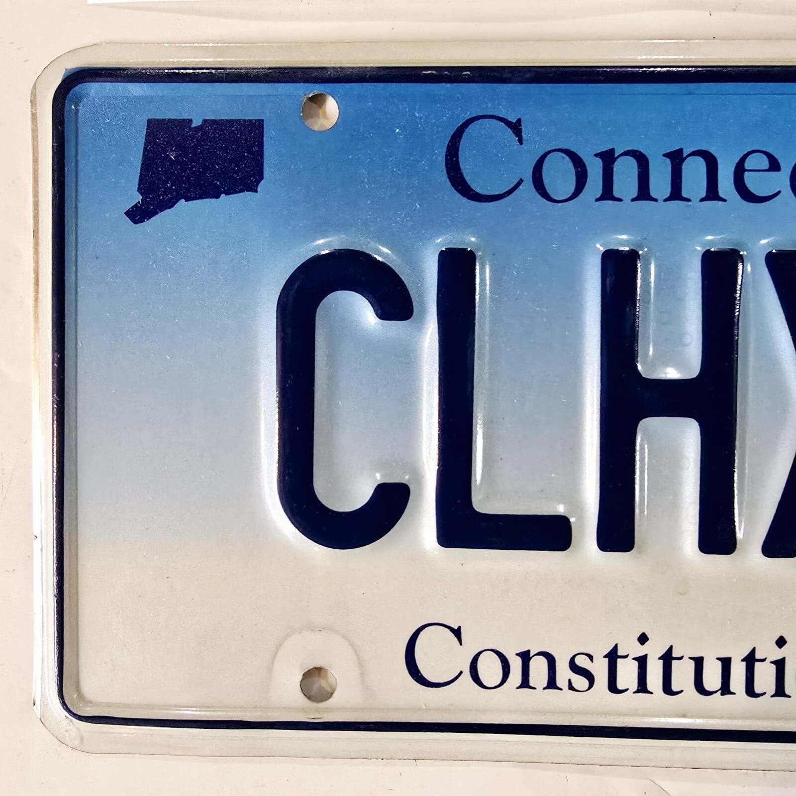 CONNECTICUT VANITY LICENSE PLATE 🔥FREE📬🔥 CLHXOX ~ PERSONALIZED CT TAG 2