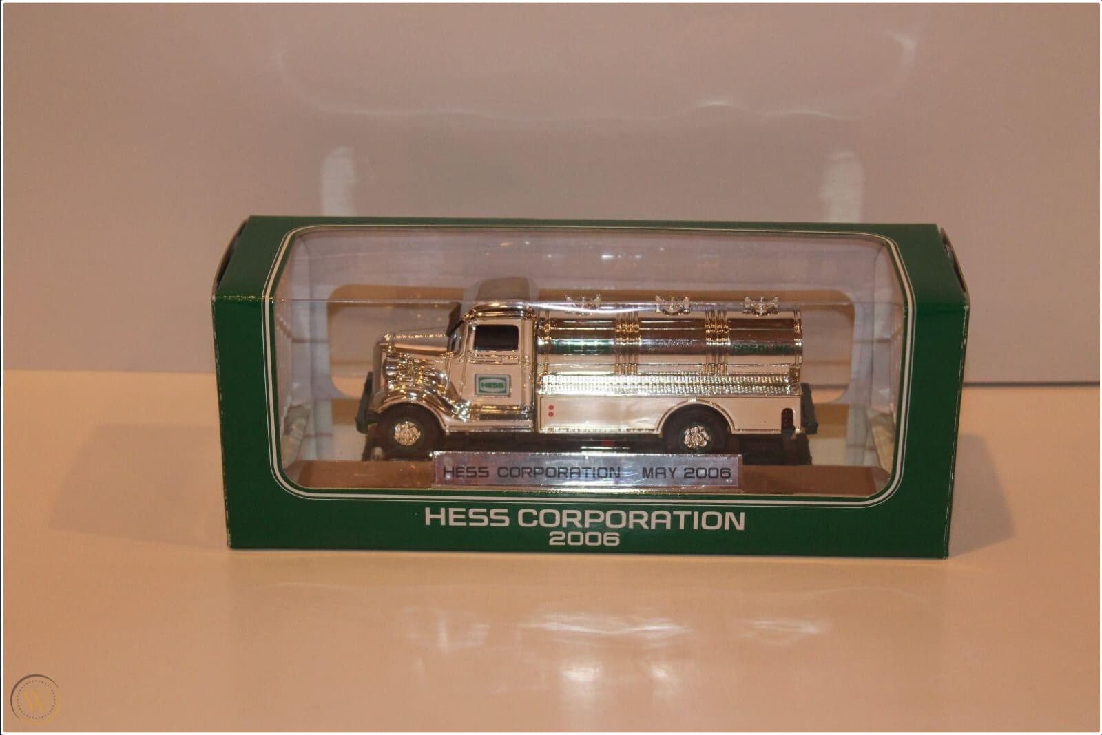2006 Hess Chrome Mini "First Hess Truck, NYSE Special Edition Not Sold To Public 2