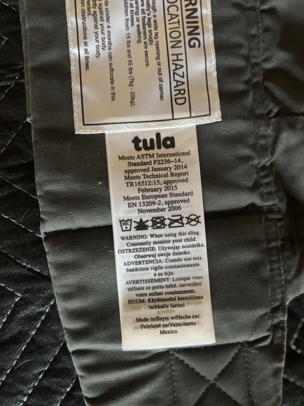 Tula Ergonomic Baby Standard Carrier 6