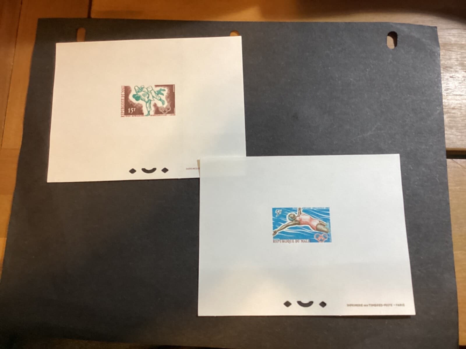 ICOLLECTZONE Mali 81-82 proofs XF NH Olympics