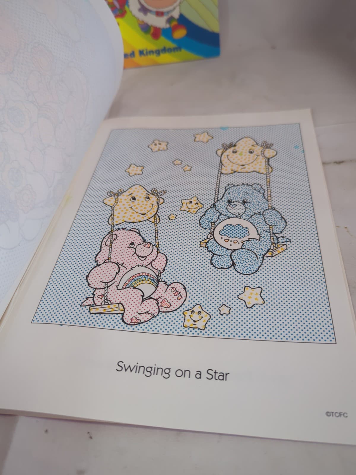 3 Paint With Water Books Hot Wheels Rainbow Brite Care Bears Unused B4 3