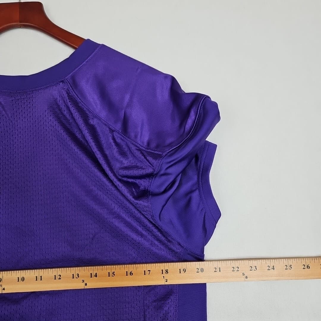 Nike Youth Stock Football Vented Jersey Purple 908727-610 Boys Size 2XL New 5