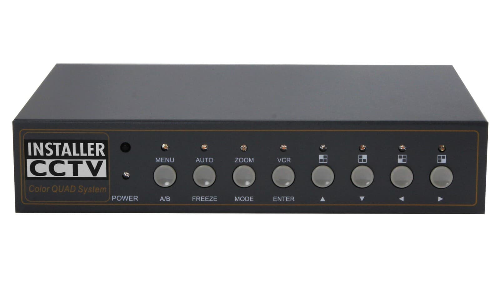 InstallerCCTV 4CH Color Video Quad Multiplexer w/Loop DVR Camera Video Processor 2