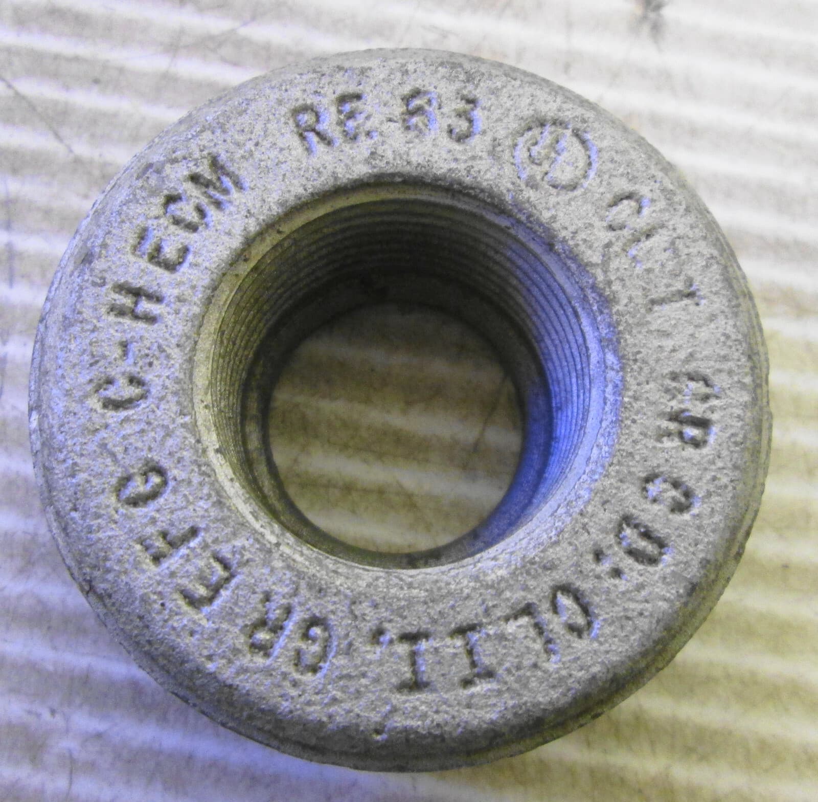 Crouse-Hinds RE63 Conduit Reducing Bushing (Lot of 3) 2