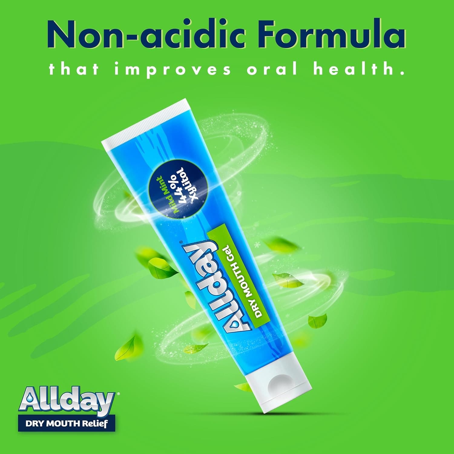 Allday Dry Mouth Gel - Maximum Strength Xylitol, Fast Acting (2 Tubes) 6