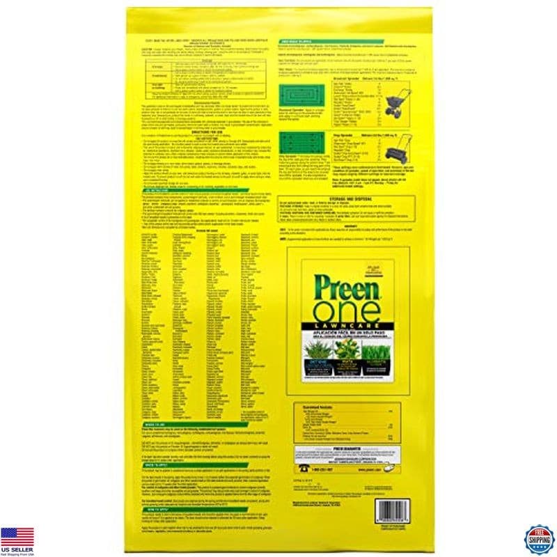 Preen One Lawncare 36 lb. Granular Fertilizer Covers 10,000 sq. ft. Green Grass 2