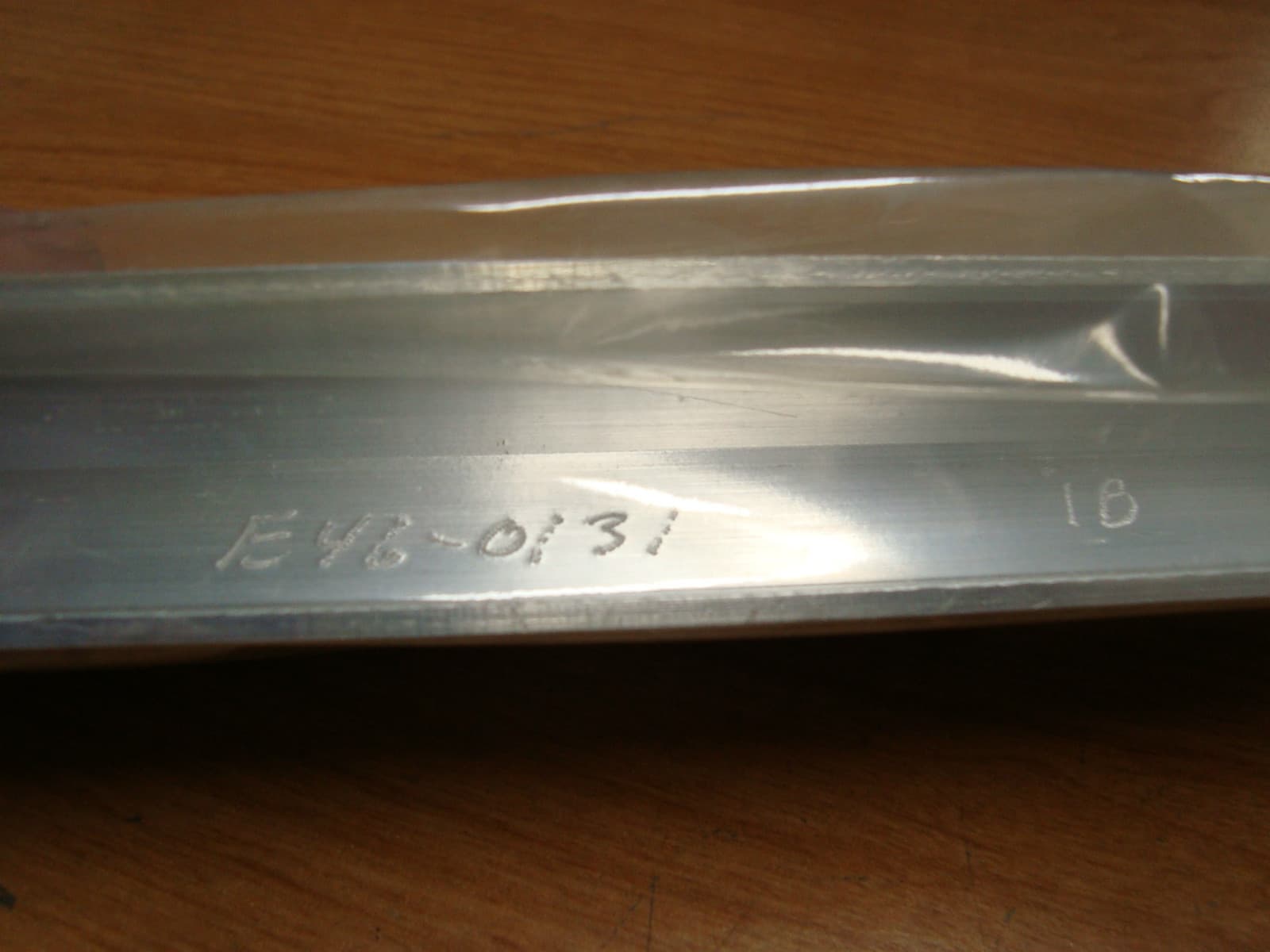 Aluminum/Silicon MRC Chi Sputter target: Al/Si 99/1 wt%, new, vacuum sealed 3