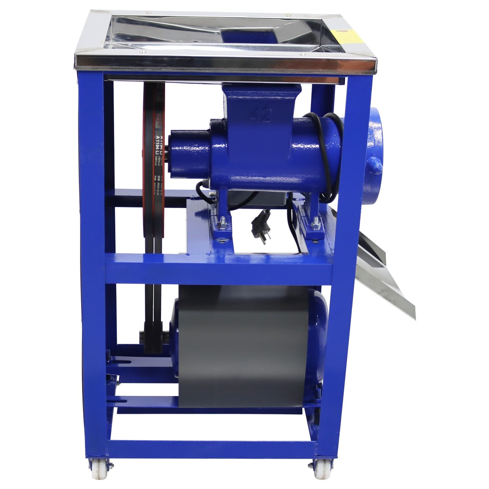 220V Electric Movable Bone Crusher Meat Grinder Model 42 200-230kg/h 2.2kW 4