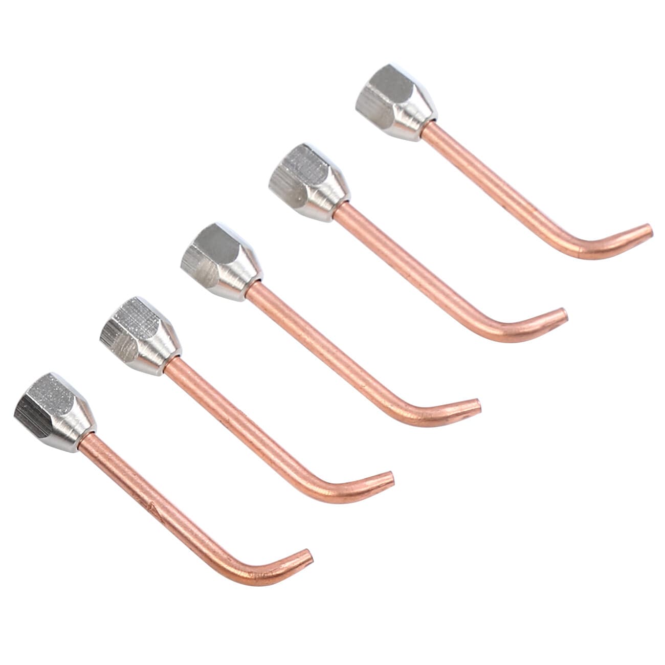 Mini Gas Welding Cutting Oxy Oxygen Acetylene Torch Kit Welder Tool w/ 5 Nozzles 6