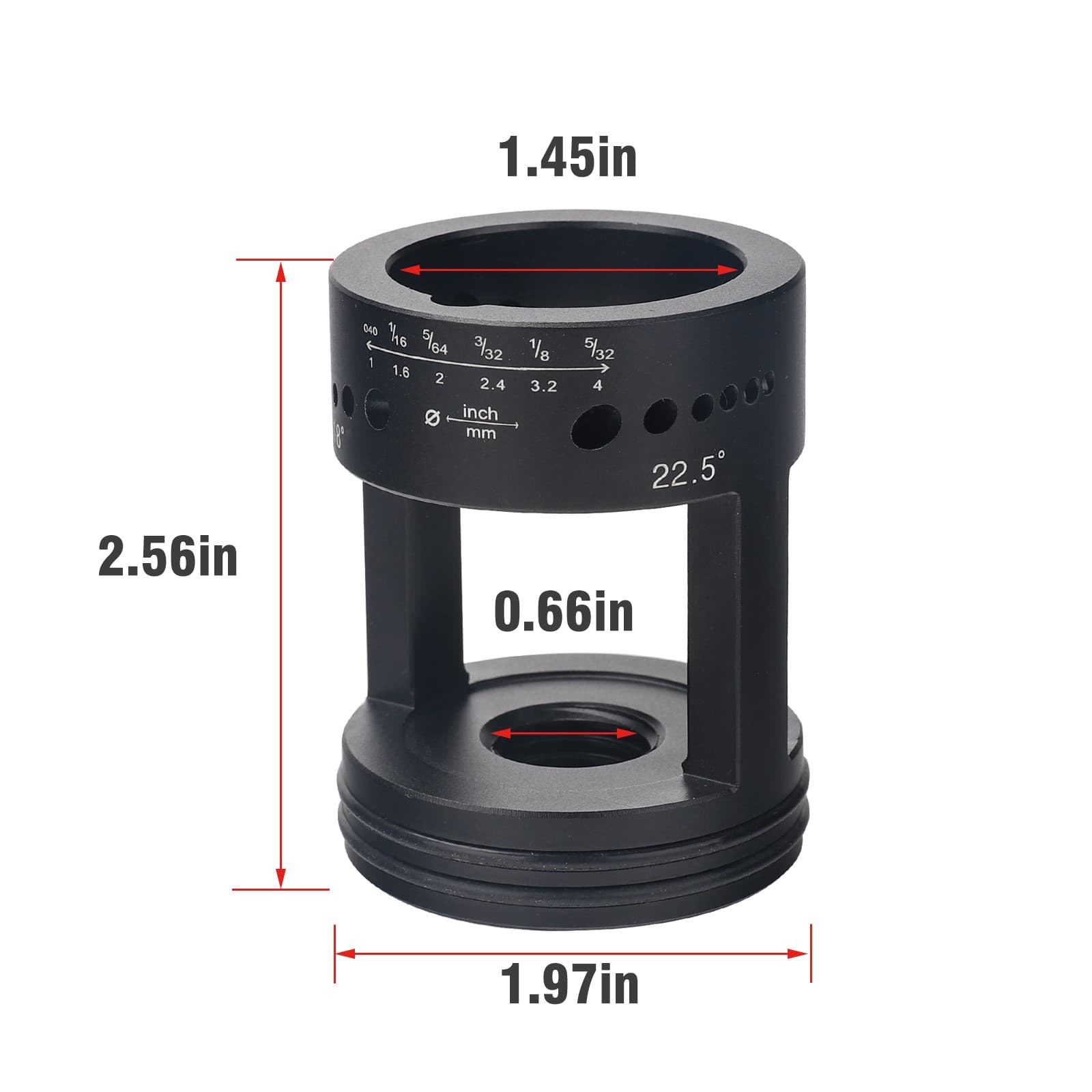 TIG Welding Tungsten Electrode Sharpener Grinder Multi-Angle CUT-OFF Tool NEW 4