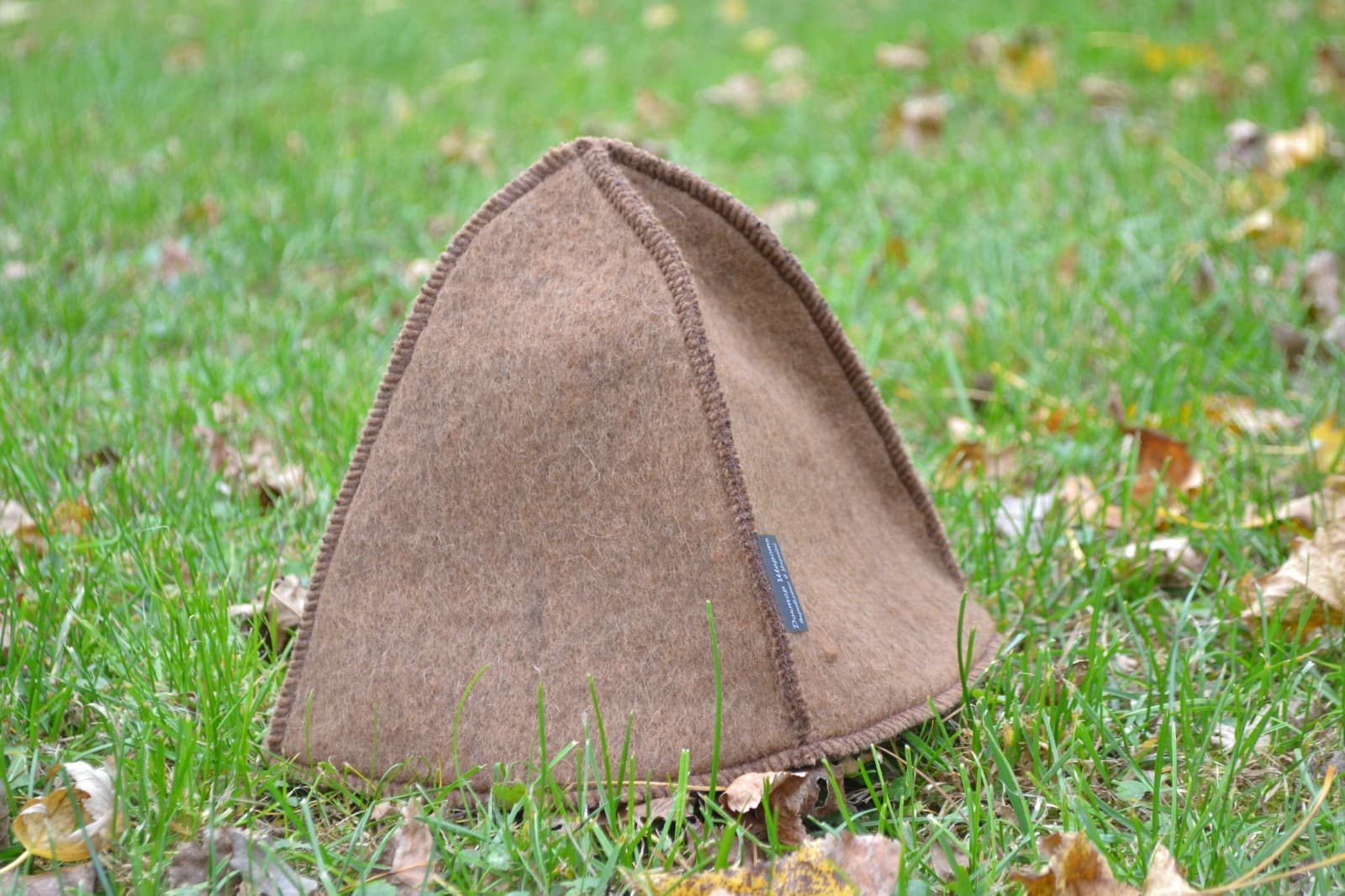 Sauna Hat Soft Camel Wool, Natural Heat Protection 5
