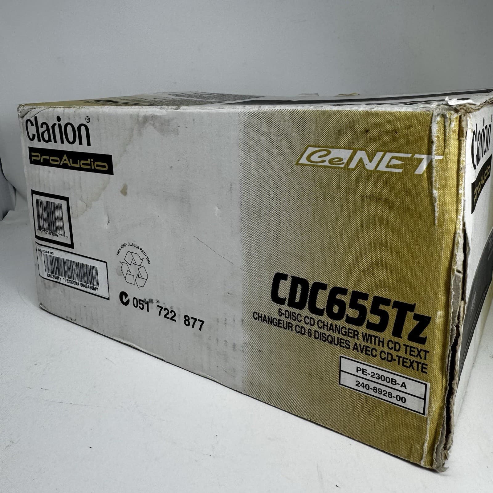 Clarion CDC655Tz 6-CD Changer Magazine NEW - Open box - SEALED contents 6