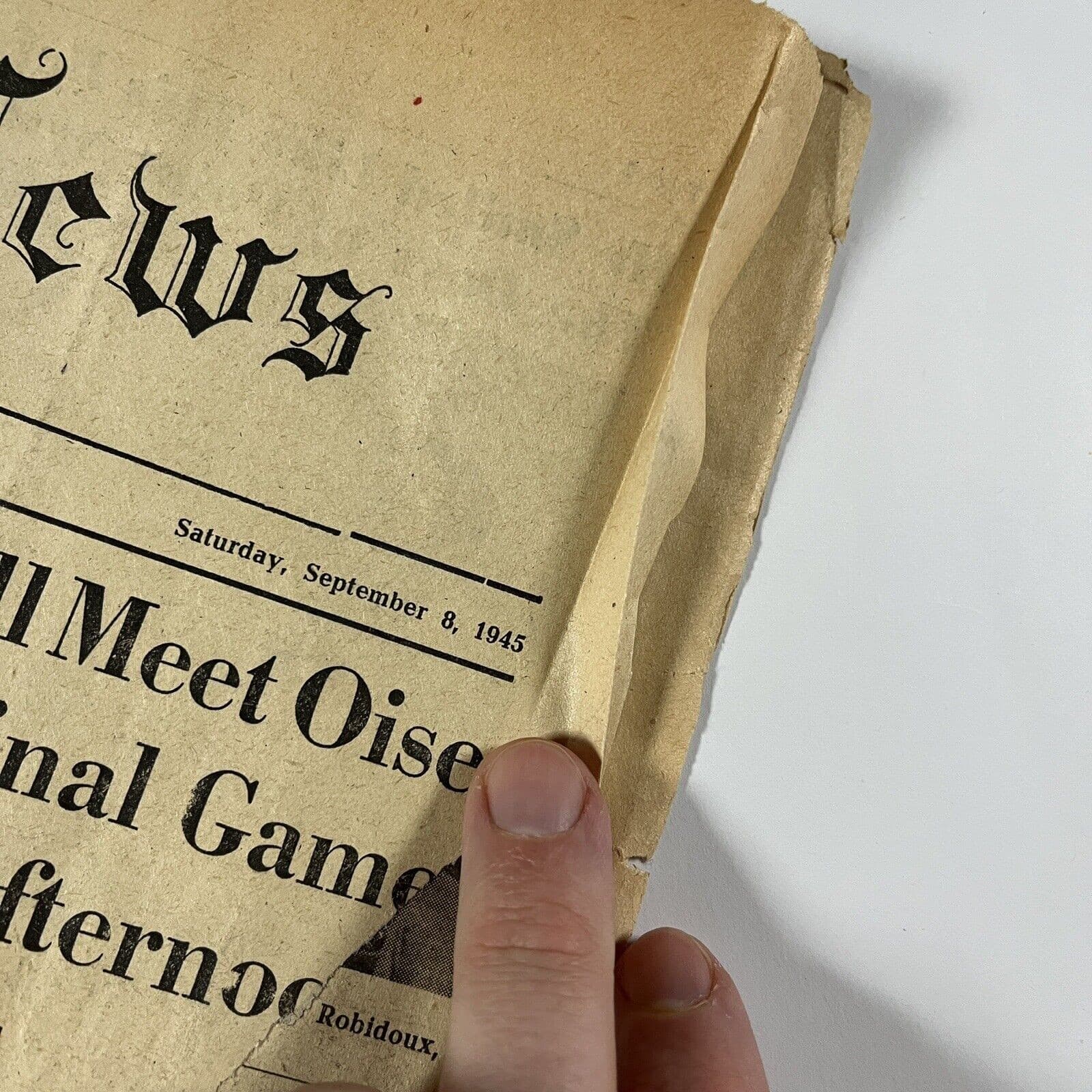 Vintage WWII Red Circle News 71st Newspaper Milton Caniff Comic Sept. 8, 1945 4