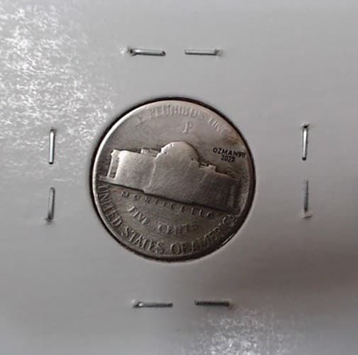 HOBO Eye Reflecting Jesus Christ Crucifix Made From A REAL Silver Nickel SIGNED 2