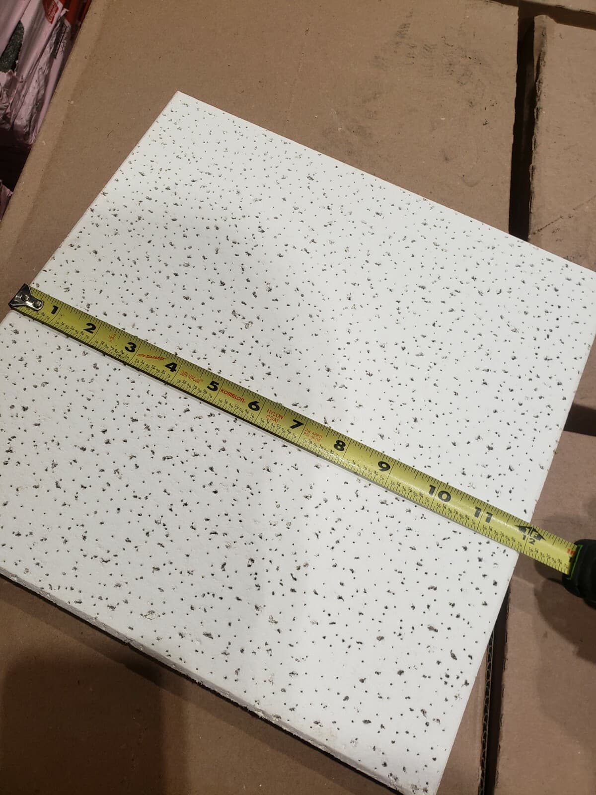 armstrong ceiling tiles 746 fine fissured bev k4c4 15/16"  Grid 40 pk. 5/8"thick 5