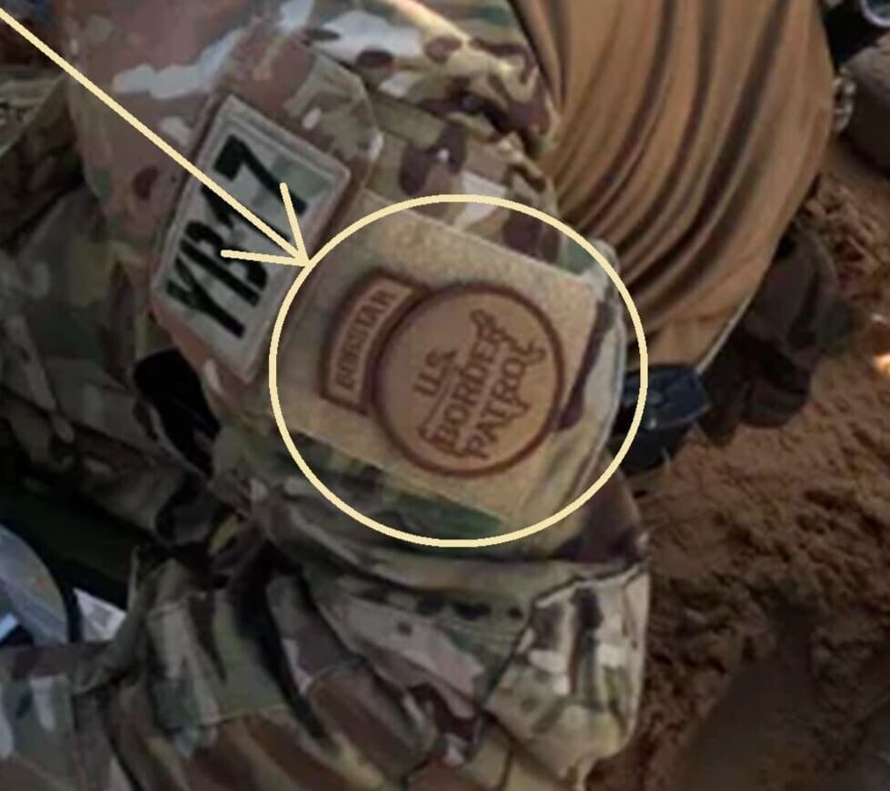 AFGHAN ARMY ANA TRAINING BORDER SECURITY SRT ⭐BORTAC⭐ BORSTAR OD velkrö 2-PC 3