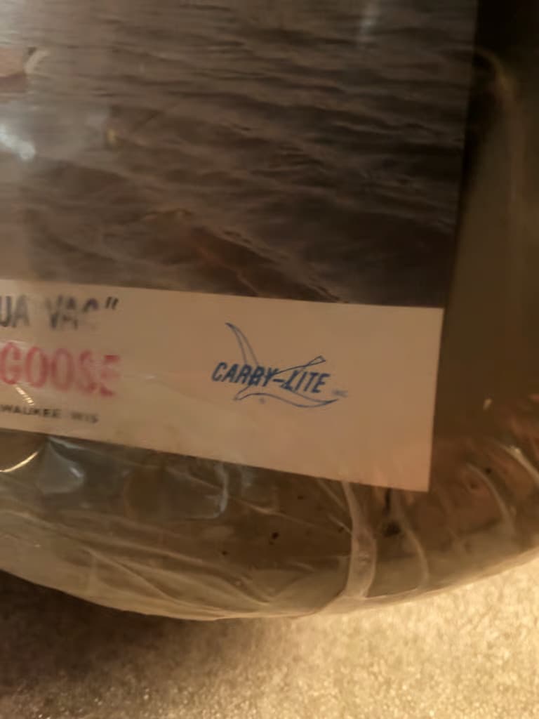 Vintage Decoy Canadian Goose Carry Lite #590 5