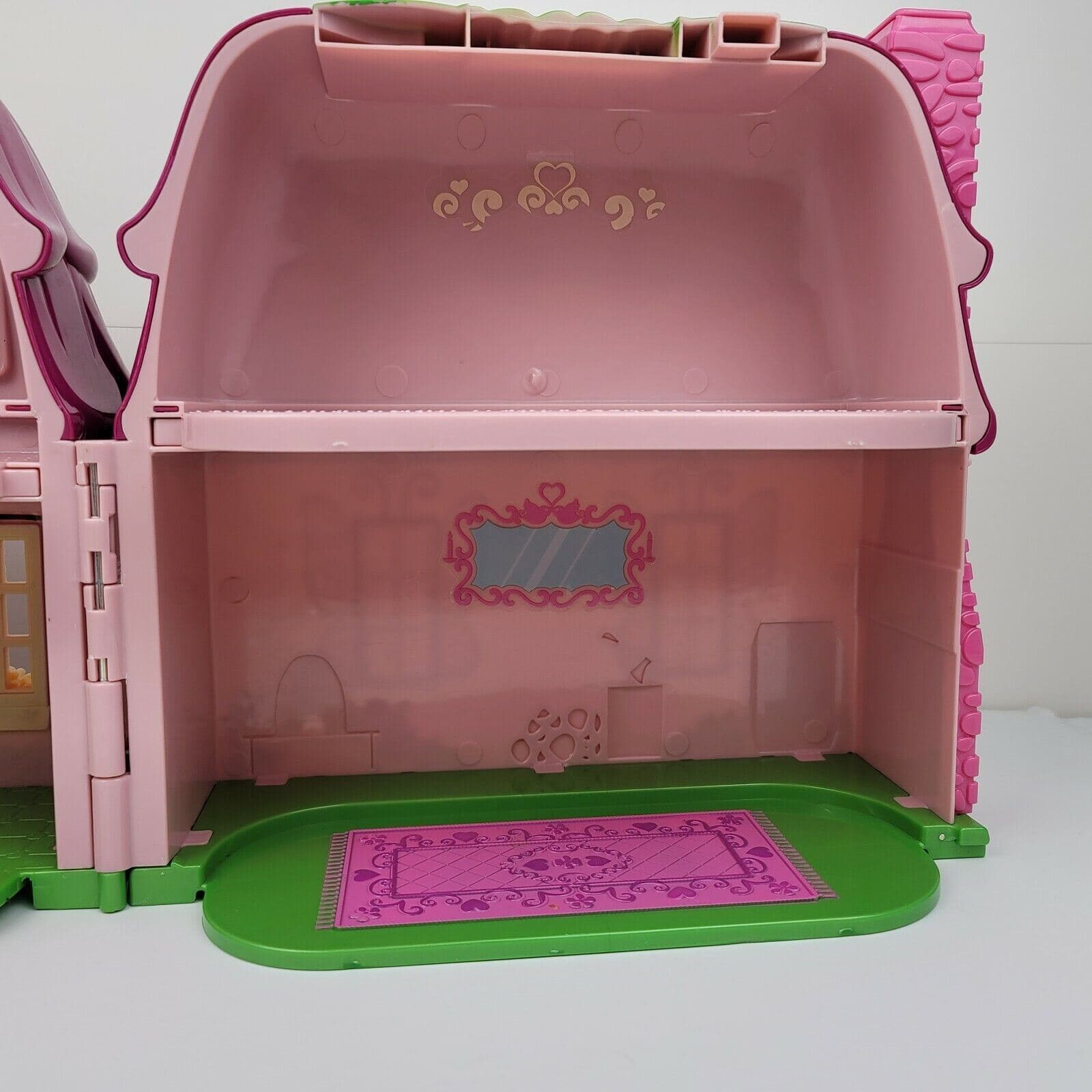 Li'l Woodzeez Countryside Cottage Pink Flower Fairy Doll House 6