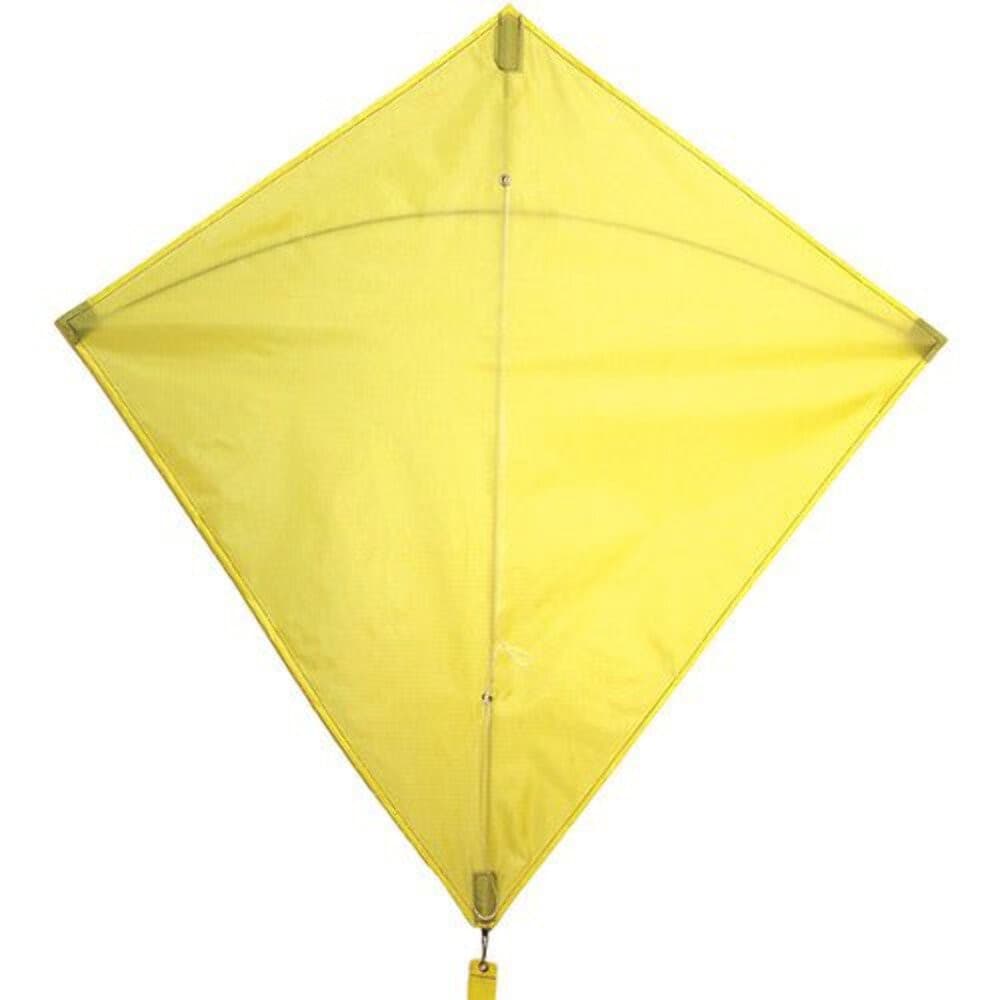 In the Breeze Yellow Colorfly 30" Diamond Kite Weather resistant ripstop fabric 5