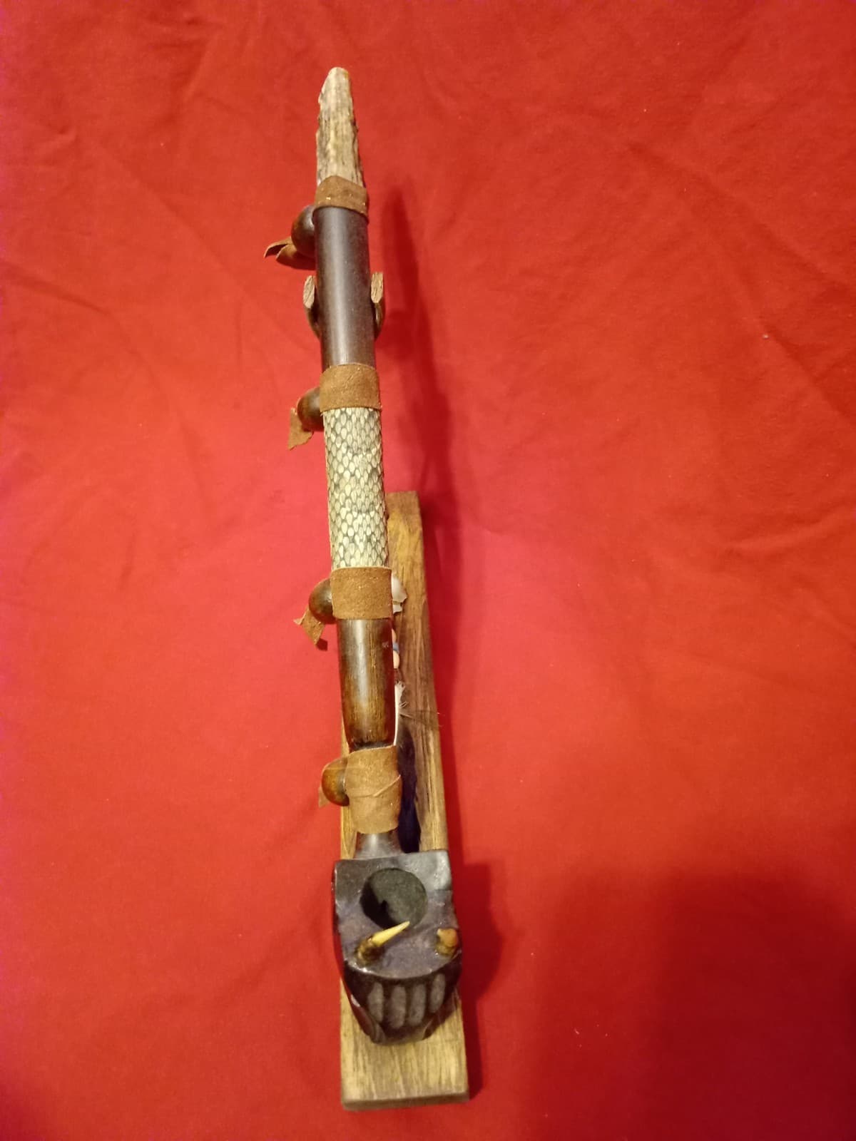 Personal, Old  Buffalo Head Smoking Pipe  5