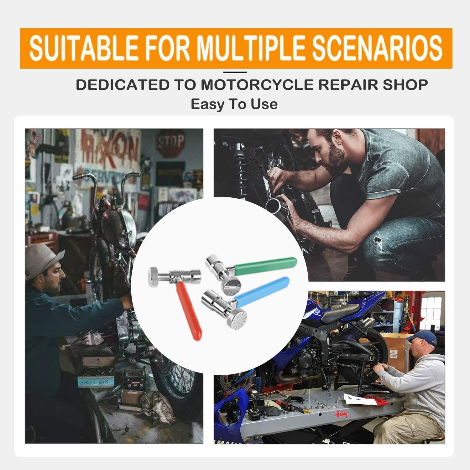 Valve Tappet Adjusting Wrench Tool For Most Motorcycles ATVs & ATCs Small Engine 3