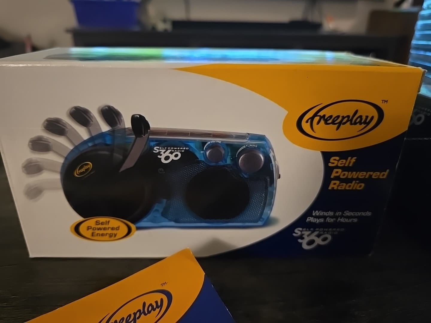 Freeplay S360 Self Powered Energy Olive Gray Radio EMERGENCY CAMPING 5