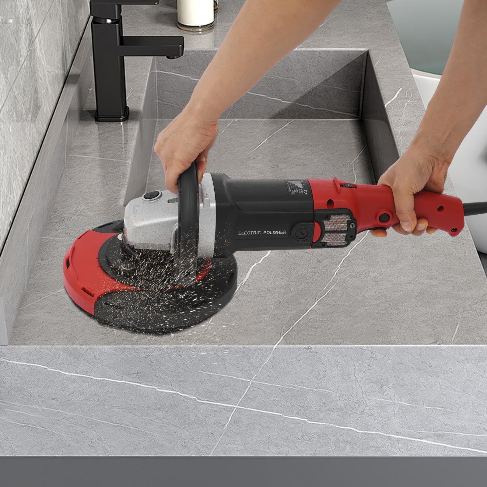 Modern Grinding Machine, Concrete Grinder Set, Dust-Free Grinding Machine 6