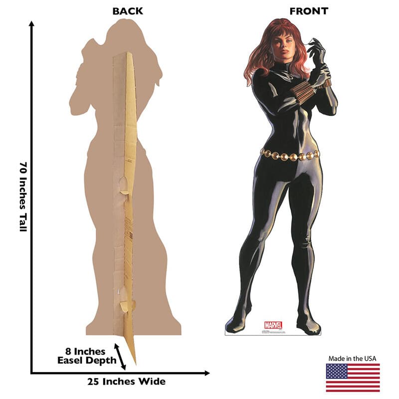 BLACK WIDOW Marvel Timeless Collection CARDBOARD CUTOUT Standup Standee Comic 2