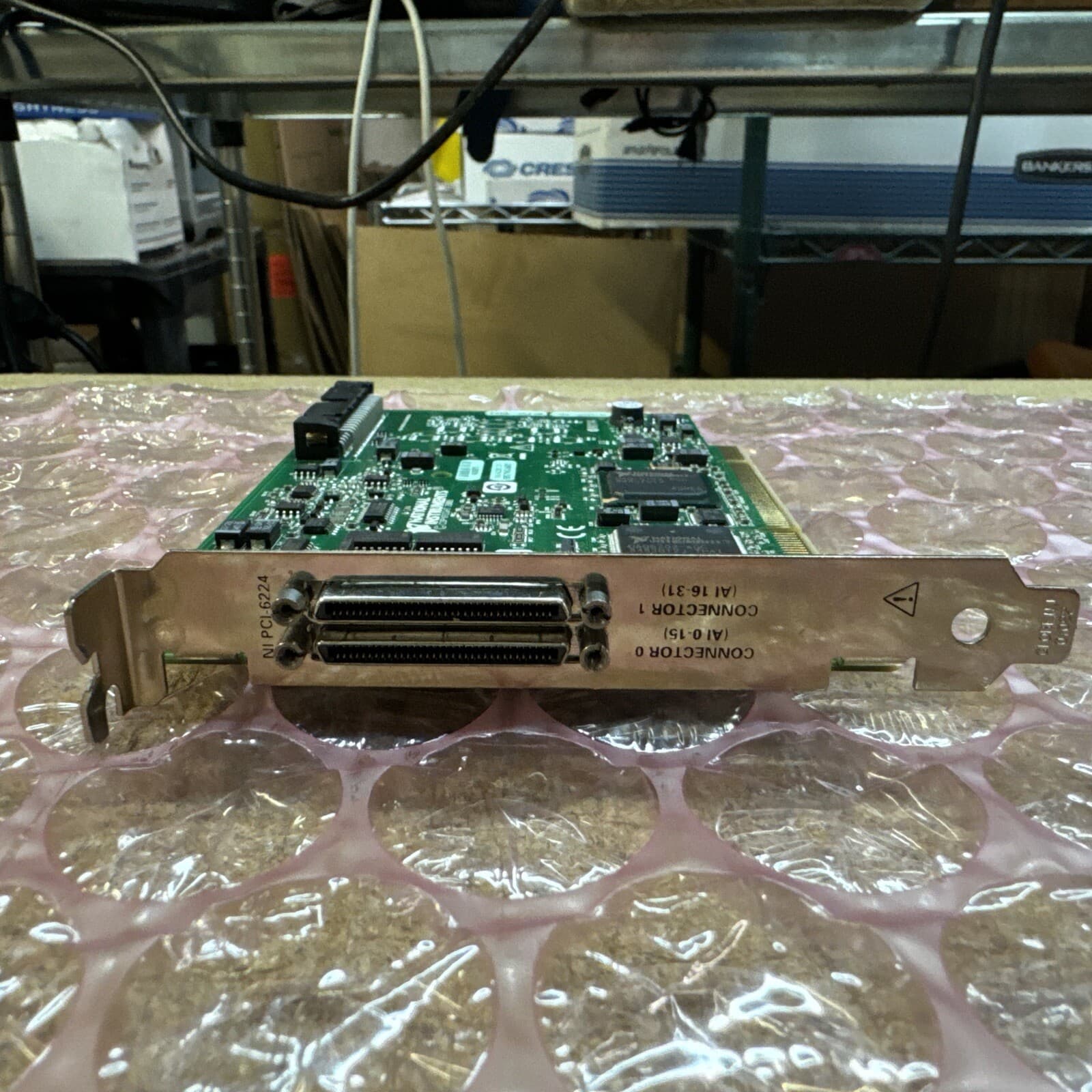 National Instruments NI PCI-6224 Analog Input Multifunction DAQ 191329D-02L 3